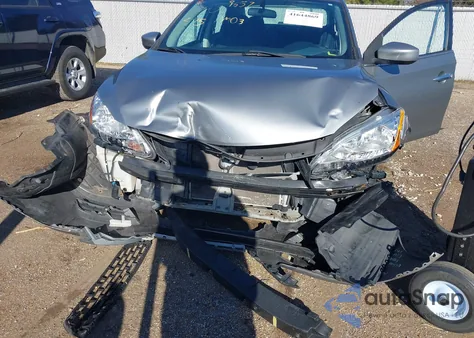 2014 Nissan Sentra S from USA, damaged, VIN 3N1AB7APXEY269867